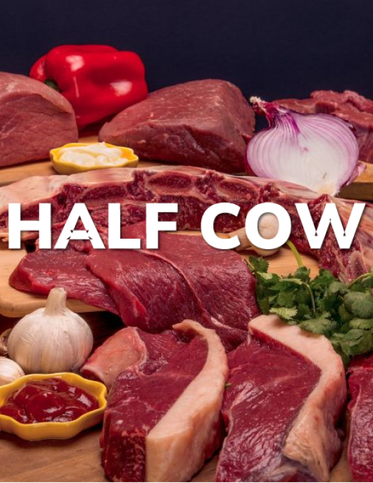 Half Cow (approx 375 lbs)